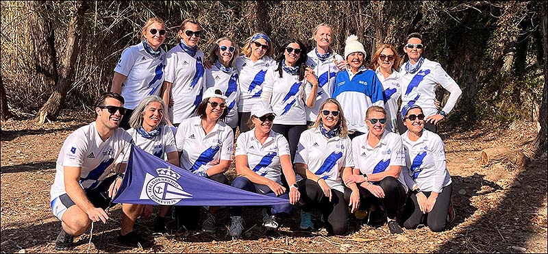 Oro en femenino senior, veterano mixto y open veterano con los mejores tiempos de toda la V Liga Autonómica de Dragon Racing Boat