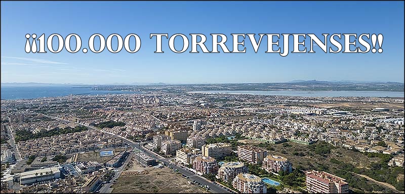 Torrevieja supera los 100.000 habitantes empadronados