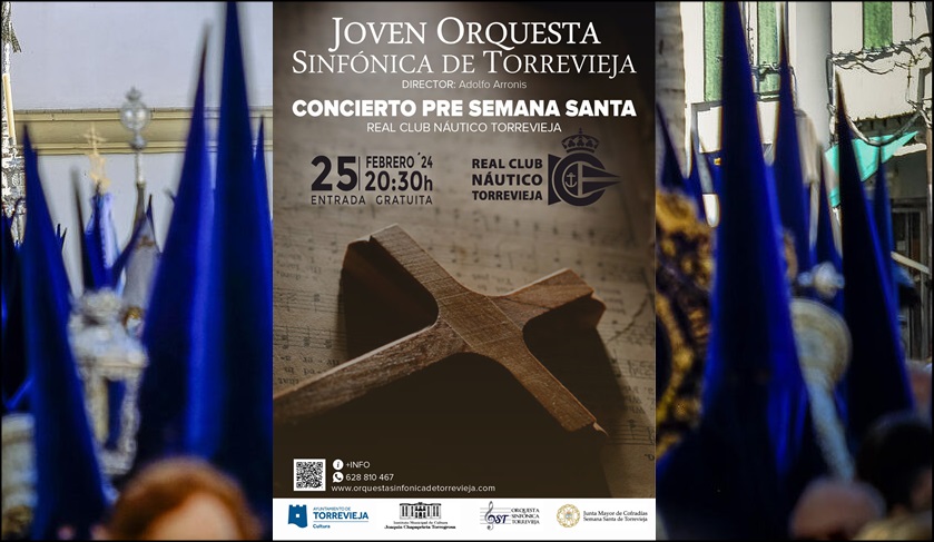 La Semana Santa sonará en el Real Club Náutico Torrevieja con el repertorio más cofrade