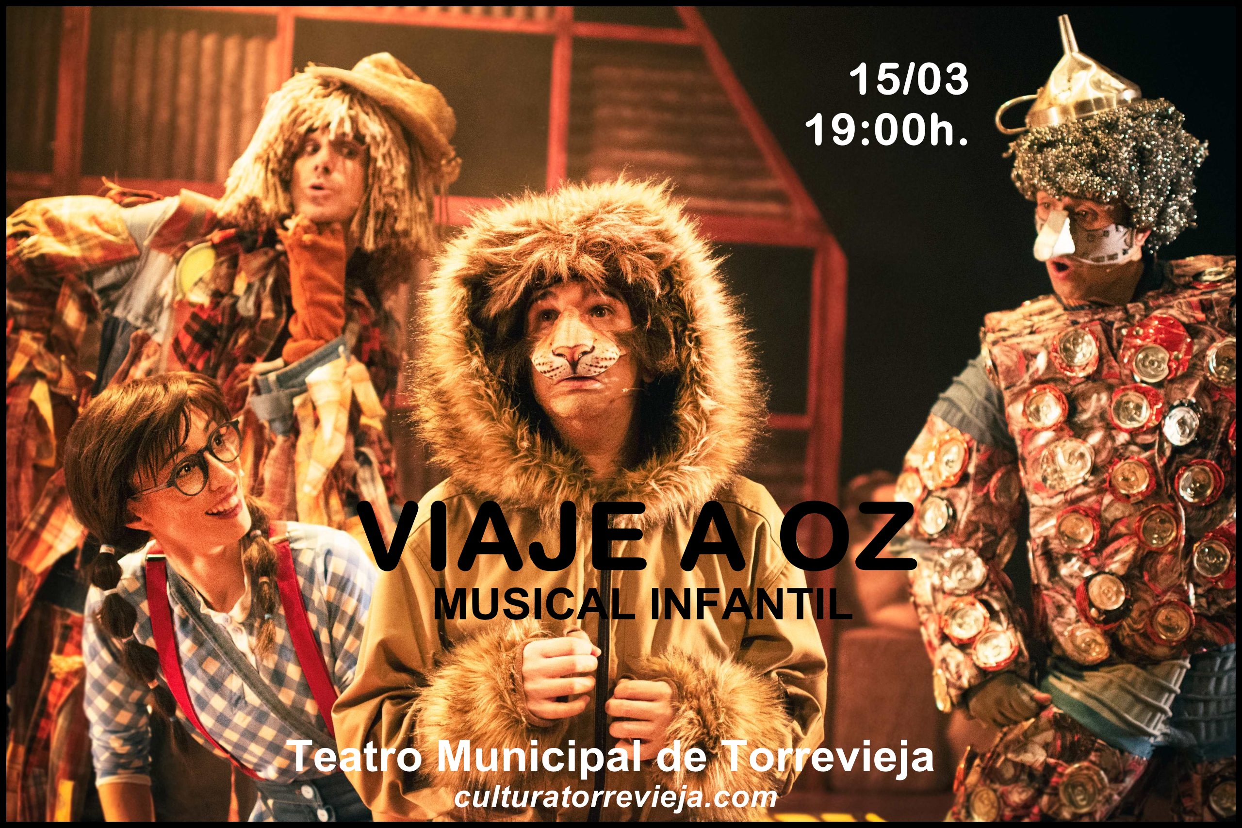 Esta tarde no te pierdas “Viaje a Oz, el musical”