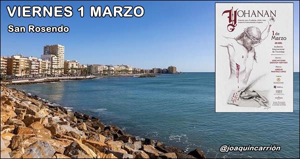 Agenda de fin de semana del 1 al 3 de marzo