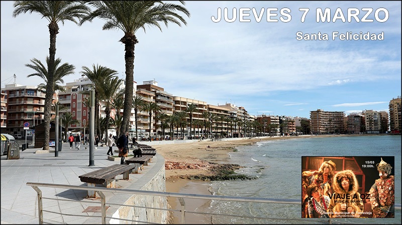Agenda del jueves 7 de marzo