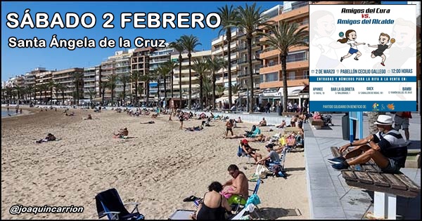 Agenda de fin de semana del 1 al 3 de marzo (II)