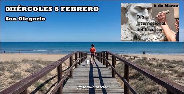 Agenda del miércoles 6 de marzo