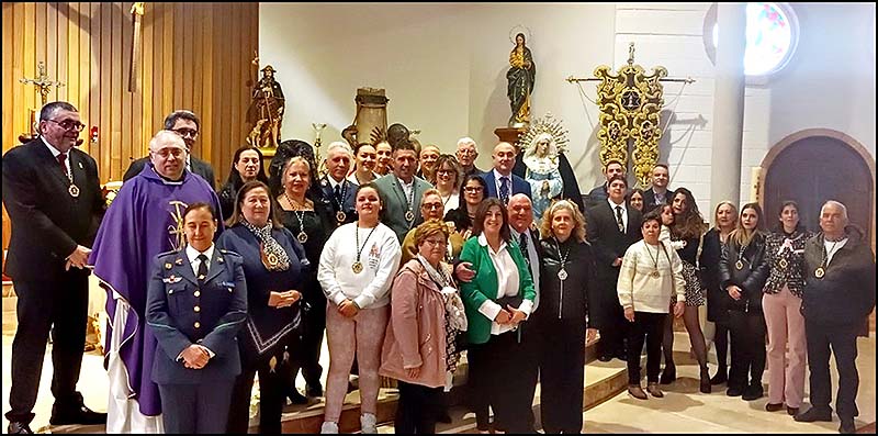 Celebrada la Misa de Cuaresma de la Cofradía del Stmo. Cristo de la Flagelación, Stma. Virgen de la Estrella, Reina de los Ángeles y San Judas Tadeo