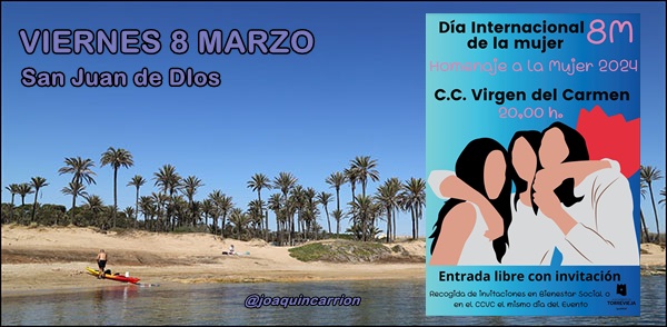 Agenda de fin de semana del 8 al 10 de marzo