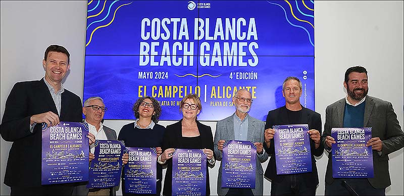 La Diputación impulsa la IV edición de ‘Costa Blanca Beach Games’ en las playas de Alicante y El Campello