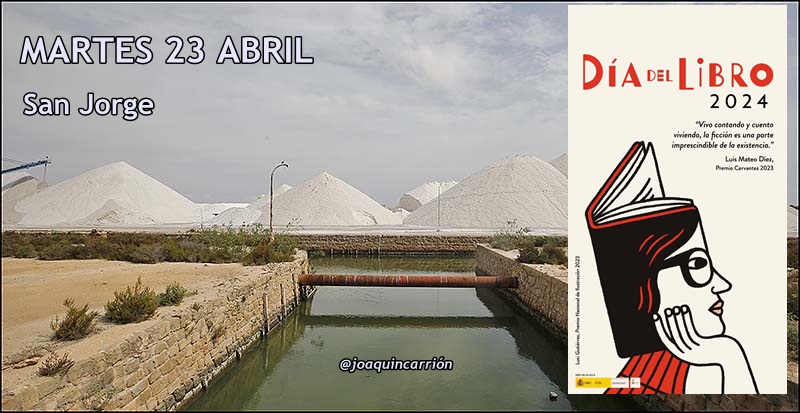 Agenda del martes 23 de abril «Día Internacional del Libro»
