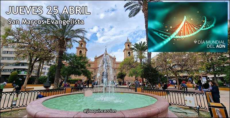 Agenda del jueves 25 de abril