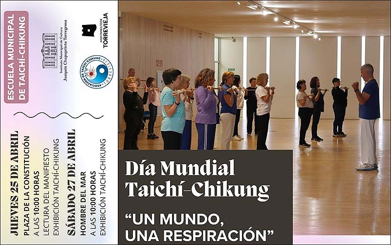 Torrevieja celebra el día mundial del Taichi Chikung