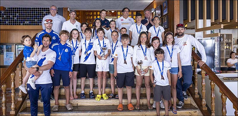 Plata para el RCN Torrevieja en el Campeonato Autonómico de Optimist por equipos de clubes