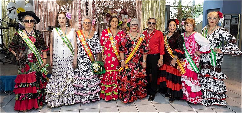 La Asociación Cultural Andaluza, coronó a sus Reinas y Damas