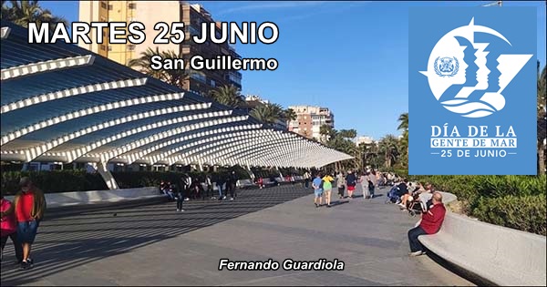 Agenda del martes 25 de junio