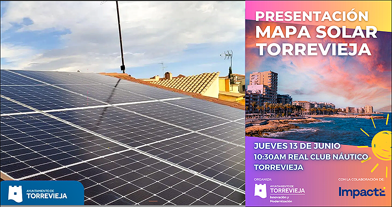 «Presentación del mapa solar y estudio de potencial fotovoltaico de la ciudad de Torrevieja»