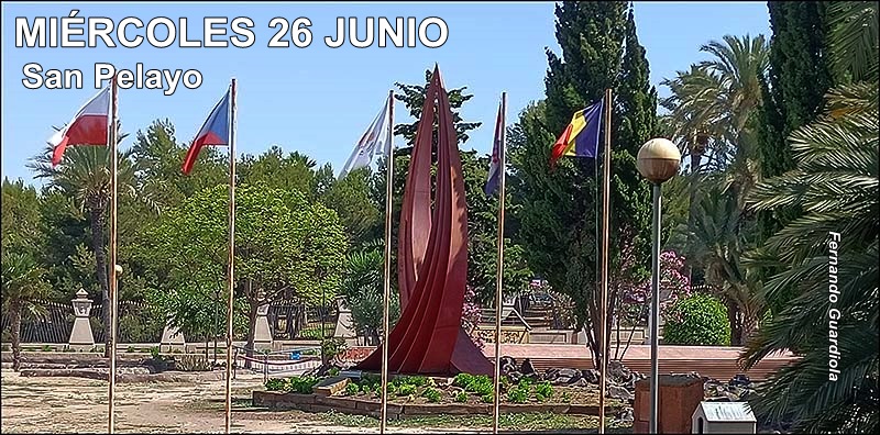 Agenda del miércoles 26 de junio