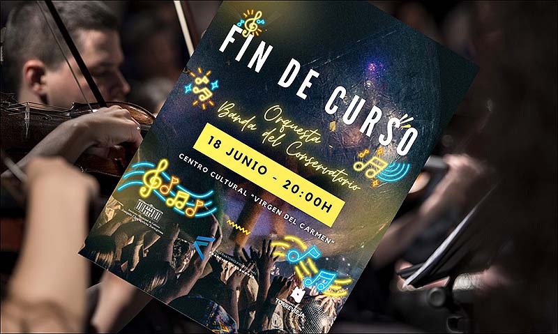 La Orquesta y Banda del Conservatorio celebra su Fin de Curso