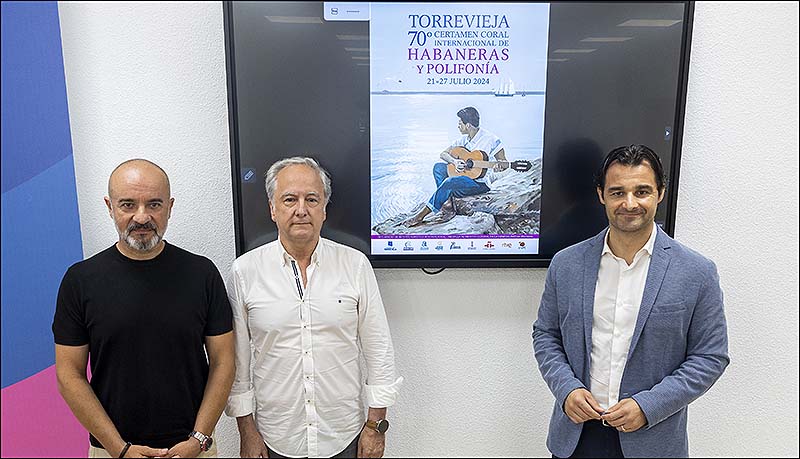 Presentado el 70º Certamen Coral Internacional de Habaneras y Polifonia