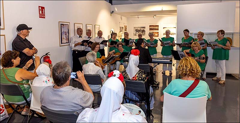 Continúan los ensayos de corales en la Sala Vista Alegre