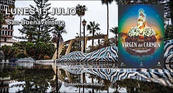 Agenda del lunes 15 de julio