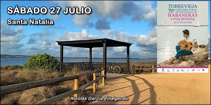 Agenda de fin de semana del 26 al 28 de julio (II)