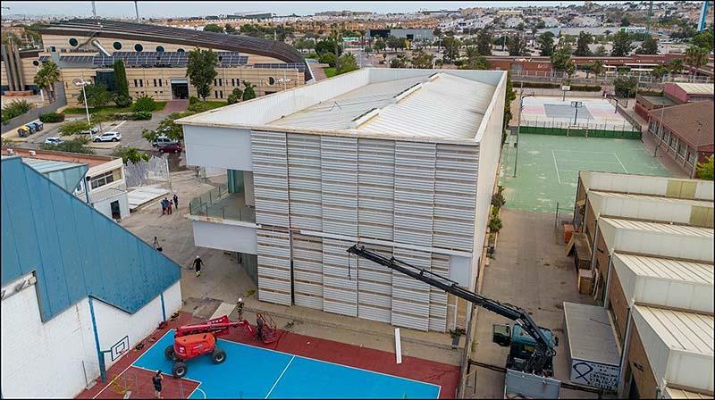 Comienzan las obras de finalización del “Pabellón blanco” de la Ciudad Deportiva