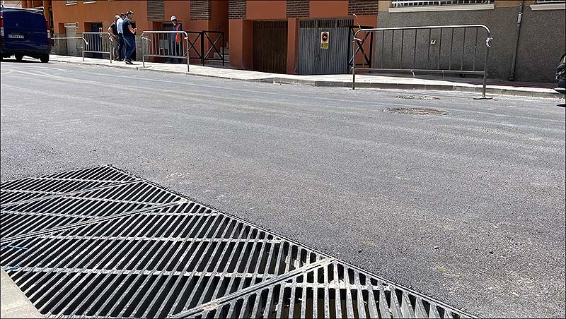 Finalizadas las obras de captación y evacuación de aguas pluviales en el entorno de la avenida de La Purísima