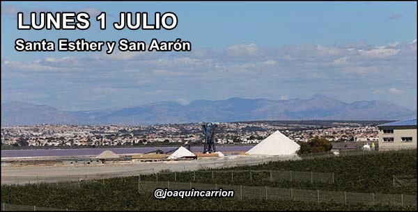 Agenda del lunes 1 de julio