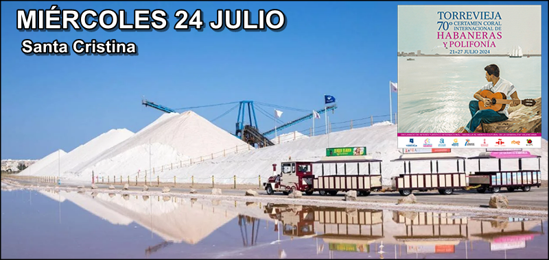 Agenda del miércoles 24 de julio