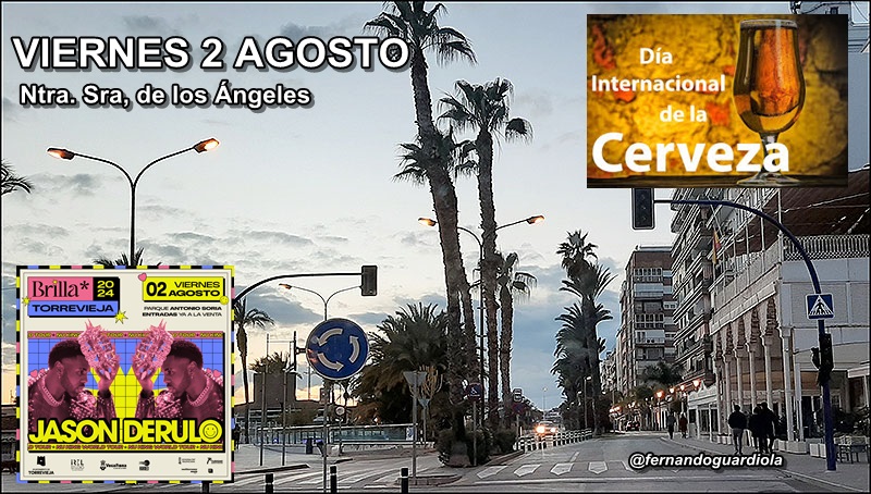 Agenda de fin de semana del 2 al 4 de agosto