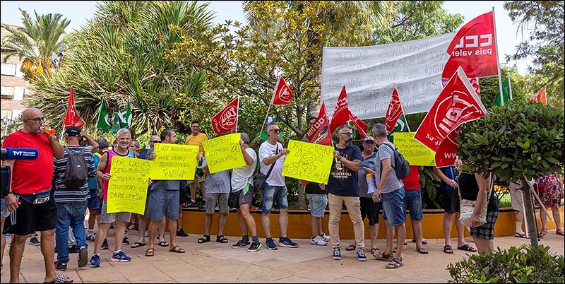 La sección sindical de USOCV discrepan de las declaraciones hechas en la concentración sindical del pasado lunes