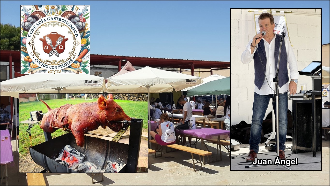 La Cofradía del Cocido con Pelotas despedirá agosto con el “Capitulo del Cerdo Asado”