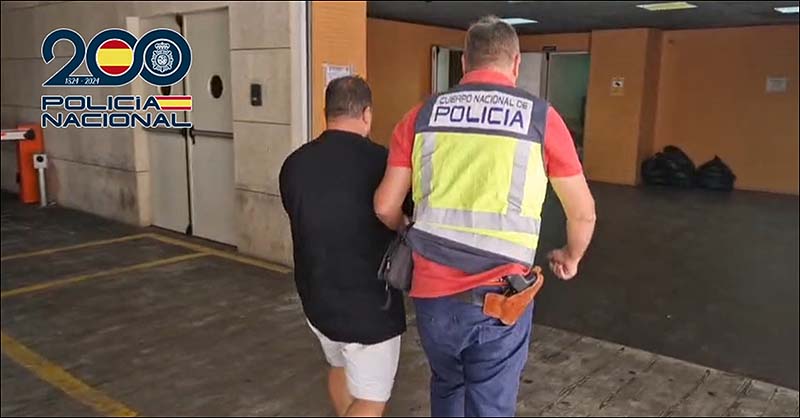 La Policía Nacional detiene en Rojales a un varón que se dedicaba a estafar a través de internet