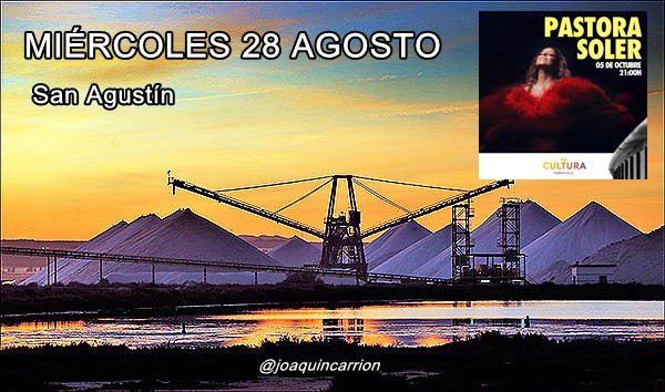 Agenda del miércoles 28 de agosto