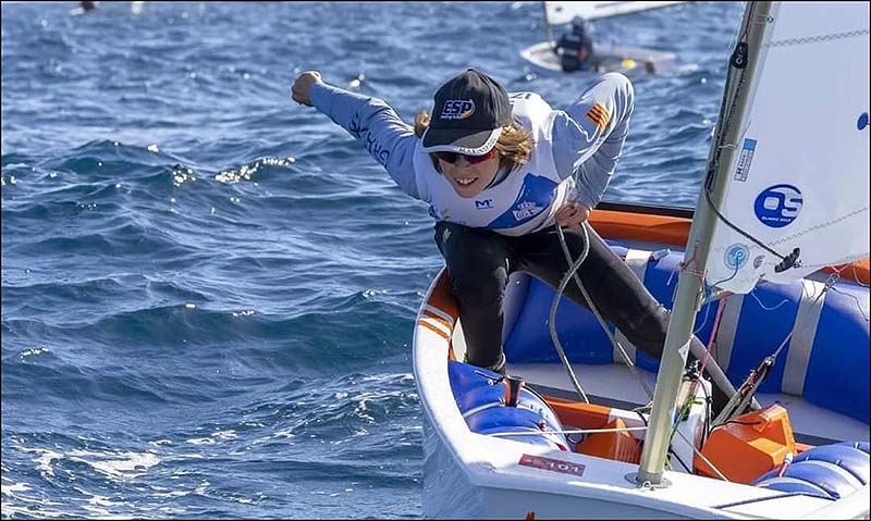 Izan Rogel se proclama campeón Sub13 y Subcampeón Absoluto de la Semana de Vela de Jávea