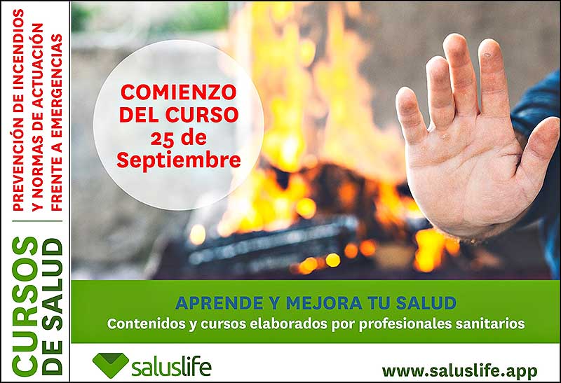 El Colegio de Enfermería de Alicante ofrece un curso online gratuito a la población de la provincia sobre “Prevención de incendios y normas de actuación frente a emergencias”