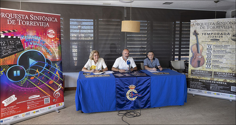 Presentada la Temporada de Conciertos 2024/2025 de la Orquesta Sinfónica de Torrevieja