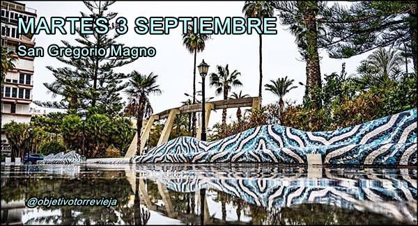 Agenda del martes 3 de septiembre