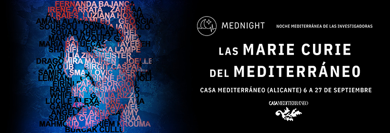 Acto de presentación de la exposición “Las Marie Curie del Mediterráneo” y el proyecto MEDNIGHT en Alicante