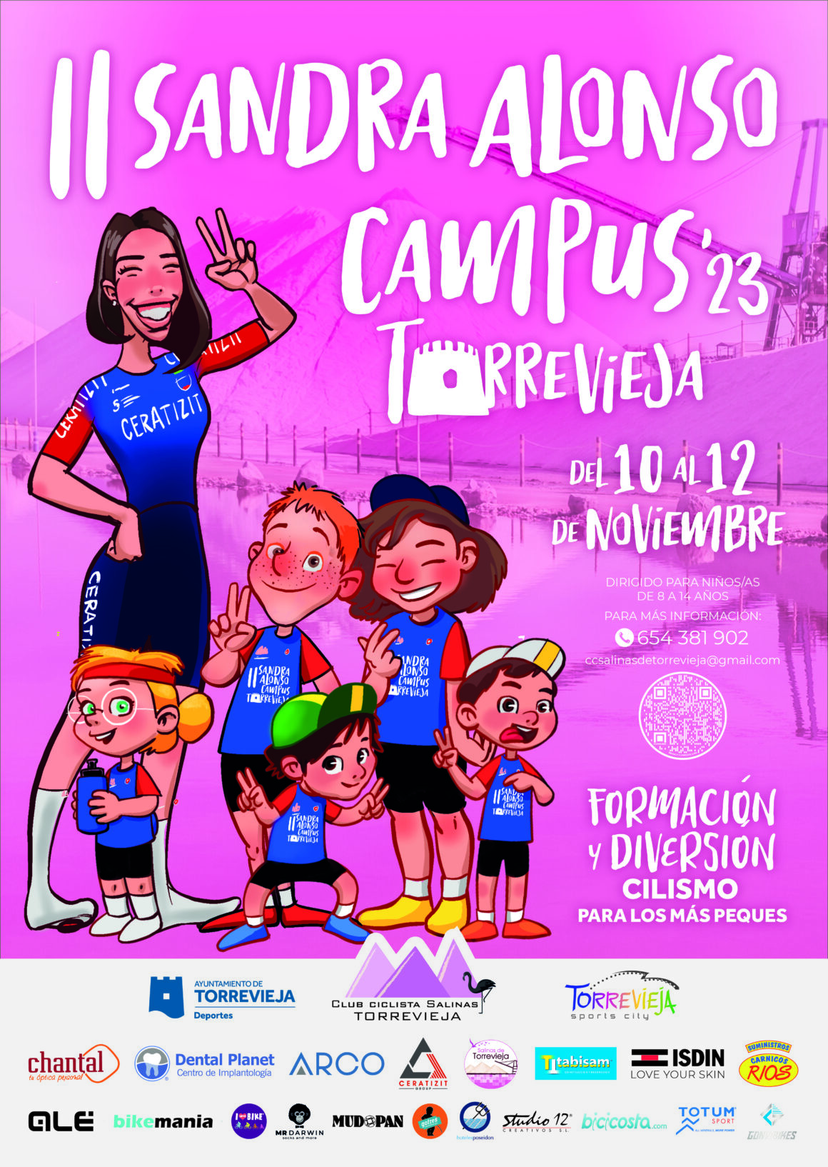 Abiertas las inscripciones para el Campus Sandra Alonso 2024