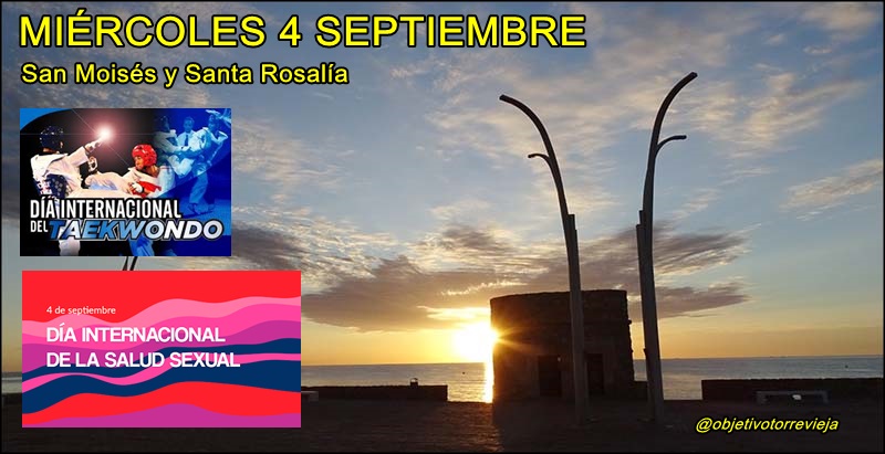 Agenda del miércoles 4 de septiembre