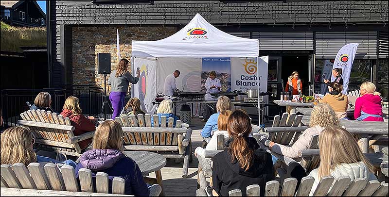 Costa Blanca apuesta por mostrar la oferta especializada de la provincia a las mujeres noruegas en el Kamille Weekend 2024