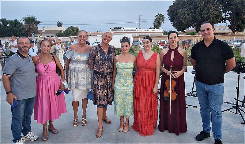 El “Teatrino” del Parque de La Siesta, acoge por primera vez un Concierto del Grupo de Cámara de la OST