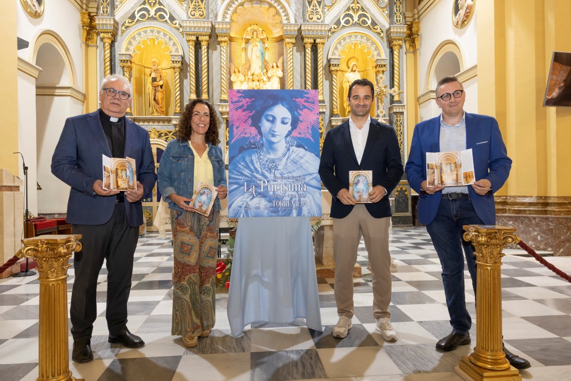 Presentado el cartel anunciador de las Fiestas Patronales 2024 en honor a La Purísima