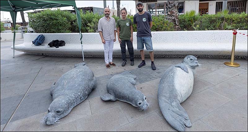 La foca monje cierra las jornadas de biodiversidad de la Sede de la UA en Torrevieja y Faunatura