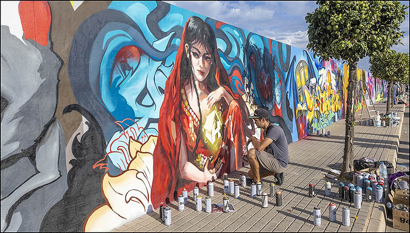 Éxito de participación en el 2º Concurso Nacional de Graffiti “House TLY”