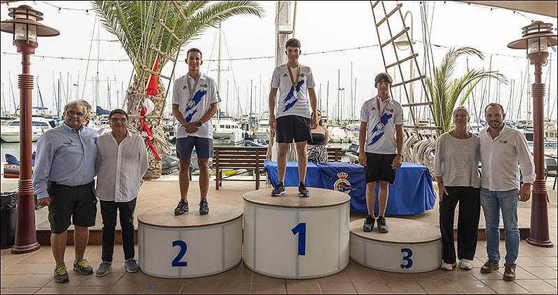 David Palacios y Adriana Castro oro en la Copa Autonómica Ilca 6, Leonor Romero oro en el Campeonato Autonómico Europa