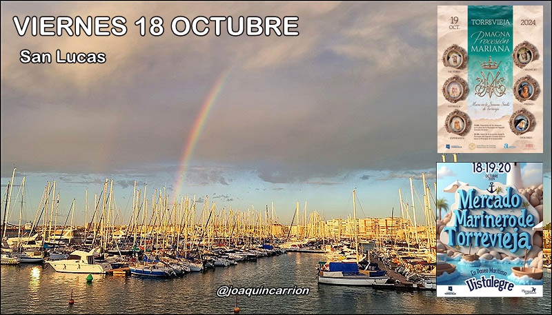 Agenda fin de semana 18 al 20 de octubre