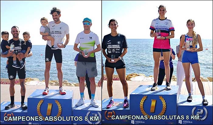 Masiva participación en la IX Carrera-Marcha Solidaria de AFA Torrevieja