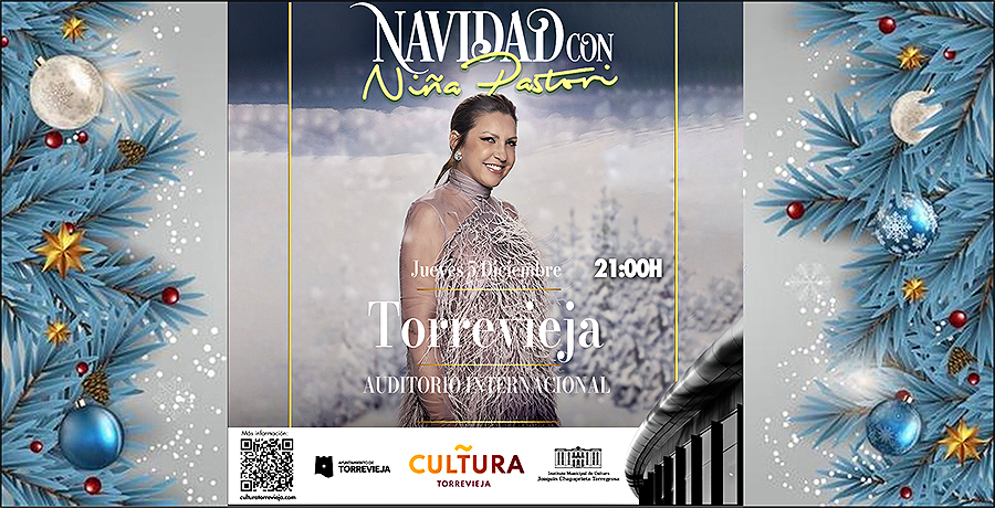 Niña Pastori adelanta la navidad en Torrevieja