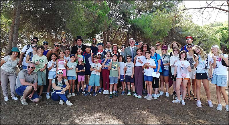 Éxito de la historia de las salinas para niños